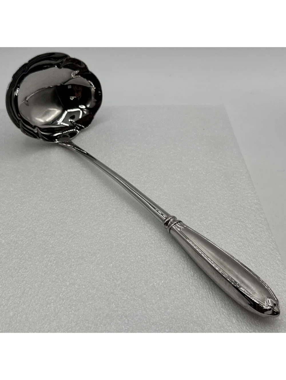 Princess House Barrington Ladle Large 12-3/4”Stainless 18/10 Flatware Light Wear